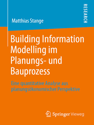 cover image of Building Information Modelling im Planungs- und Bauprozess